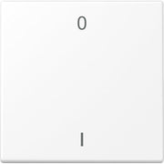 Jung - Sender/Fernbedienung für Installationsschalterprogramme Funk-Wandsender 2-Kanal ENO LS 990-01 WWM schneeweiß matt