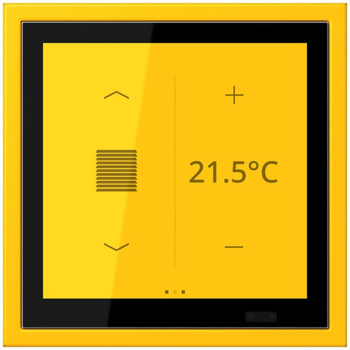 Jung - Bussystem-Mehrfach Bediengerät KNX Raumcontroller LCZ 459 BFD1S 263 le jaune vif