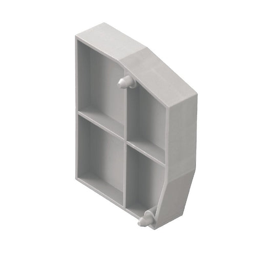 Weidmüller - Abschluss- und Zwischenplatte für Reihenklemme Abschlussplatte DP WGK 10 GY BX 31mmx5.5mm − 50 Stück