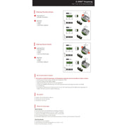 EFB-Elektronik - LWL-Kupplung E2000/APC Kupplung SM 53532.1V2 grün simplex R+M C/1