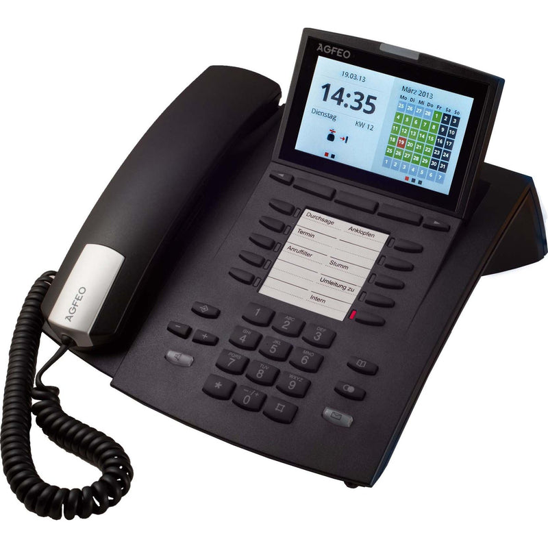 Agfeo - VoIP-Telefon Systemtelefon VoIP ST 45 IP sw schwarz