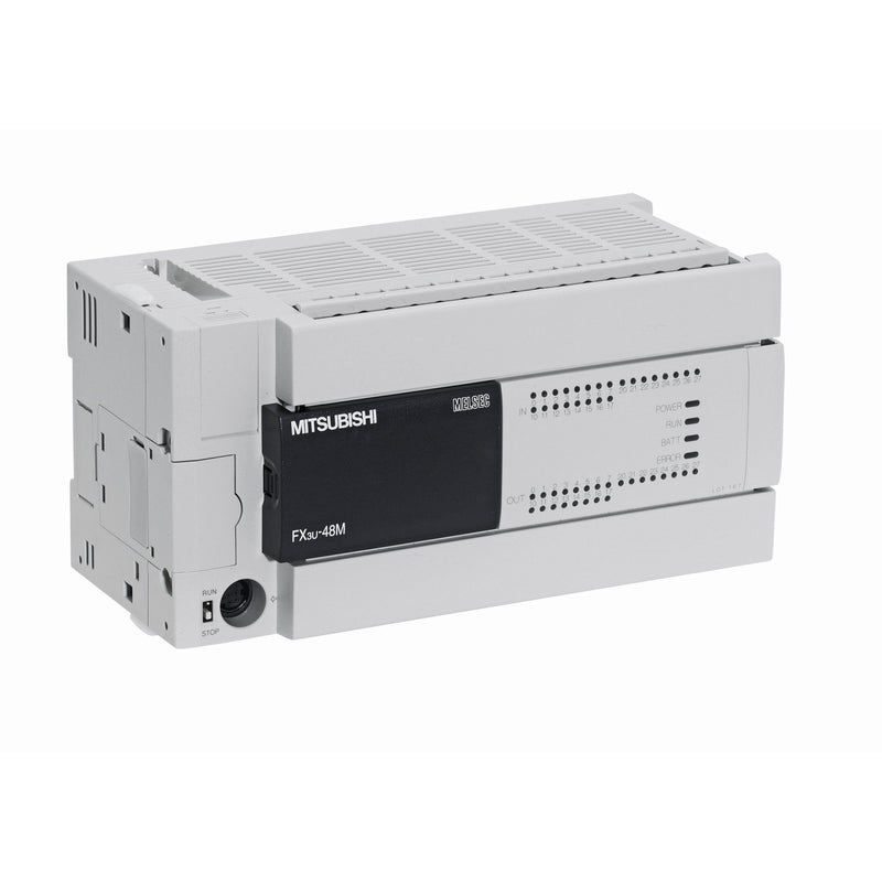 Mitsubishi Electric - SPS-Grundgerät Grundgerät FX3U-48MR/ES 48E/A 100-240VAC