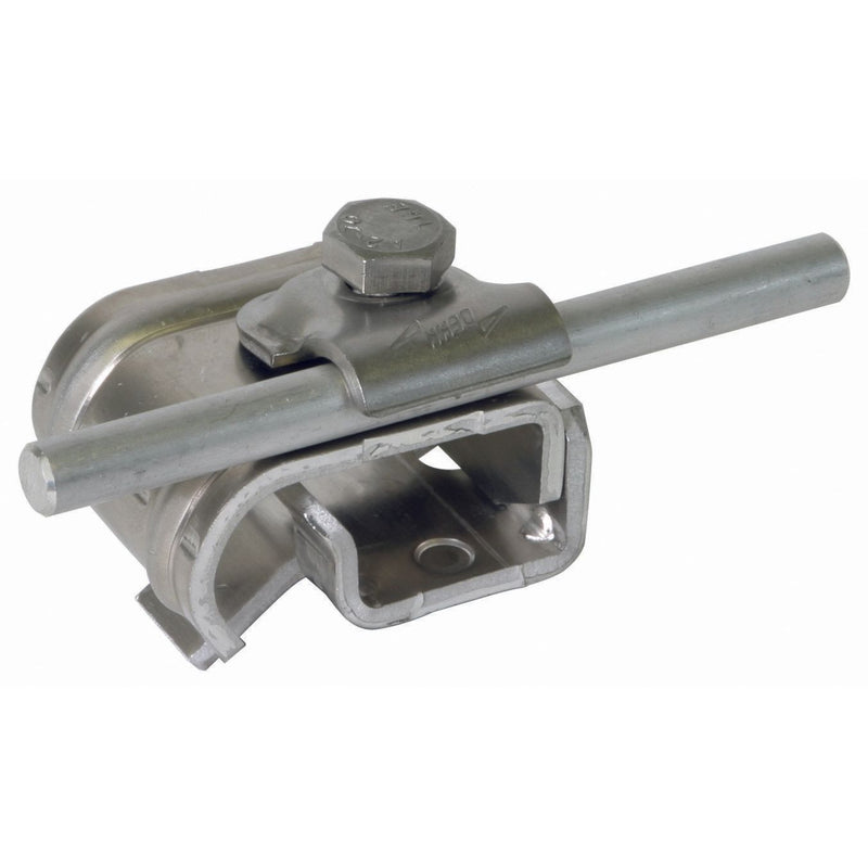 DEHN - Anschlussklemme für Blitzschutz Dachrinnenklemme DRKKB6.10W16.22AL Al f. Wulst 16-22mm
