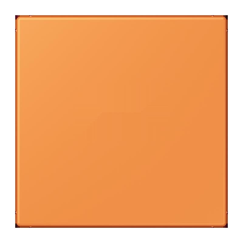 Jung - Abdeckung/Bedienelement für Installationsschalterprogramme Abdeckung f. USB-Ladegerät LC 1969 USB 225 orange clair