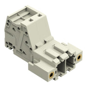 WAGO - Ein- und mehrpolige Klemmenleiste 1-Leiter-Stiftleiste 831-3202/109-000 CAGECLAMP,10mm²,lgr − 24 Stück