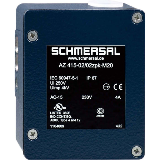Schmersal - Positionsschalter mit getrenntem Betätiger Sicherheitsschalter AZ 415-11/11ZPK-M20