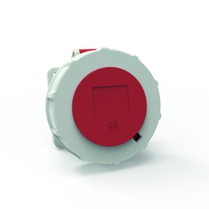 Bals Elektrotech - CEE-Anbausteckdose (IEC 60309) Anbausteckdose QC gerade 130156 32A 4p 440V 3h IP67 − 10 Stück