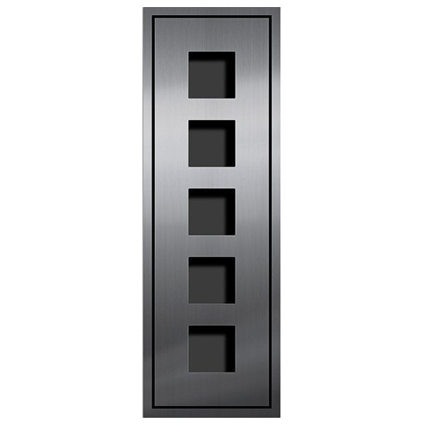 TCS Tür Control - Montageelement für Türstation Inputzmontageset ZAU2065-0030 5 AMI-Modul, 1-spal