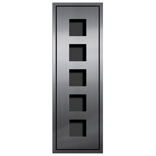 TCS Tür Control - Montageelement für Türstation Inputzmontageset ZAU2065-0030 5 AMI-Modul, 1-spal