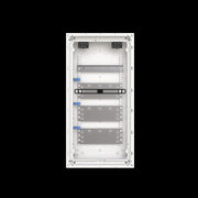Striebel&John - Installationskleinverteiler Mediaverteiler 4-reihig UK648MB o.PatchPanel+Tür
