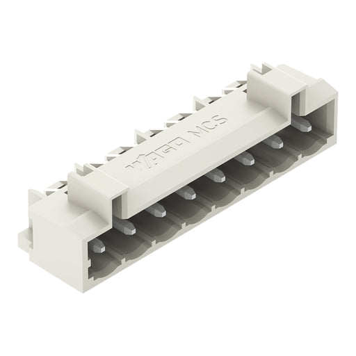 WAGO - Leiterplattensteckverbinder THT-Stiftleiste Lötstift 721-468/001-000 1,2x1,2,abgew.,lgr − 100 Stück