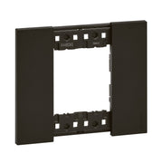 Legrand (BT) - Abdeckrahmen KA4802KG 2-modulig Black