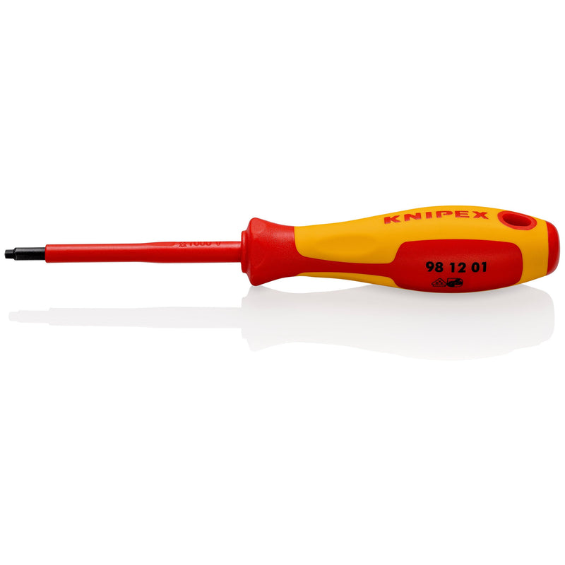 Knipex - Innensechskant-Schraubendreher Schraubendreher 98 12 01 − 1 Stück