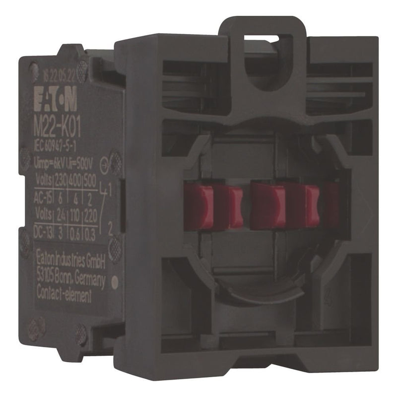 Eaton - Hilfsschalterblock Notauskontakt M22-AFK03SMC10 überwacht, 3Ö+(1S)