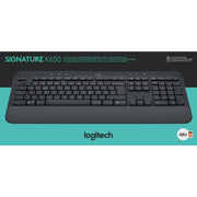 Logitech - Tastatur Tastatur K650 wireless,BT,DE