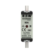 Eaton - Messersicherung Sicherungseinsatz Nieders. 80NHG000BI 80A AC 500V 120kA − 3 Stück