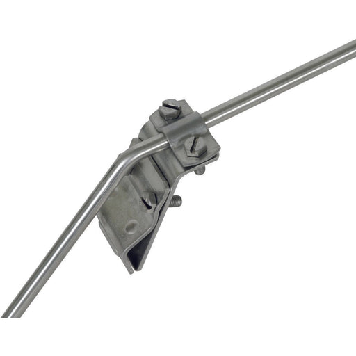 DEHN - Anschlussklemme für Blitzschutz Dachrinnenklemme DRKZS7.10W13.25V2A NIRO f.Wulst 13-25mm