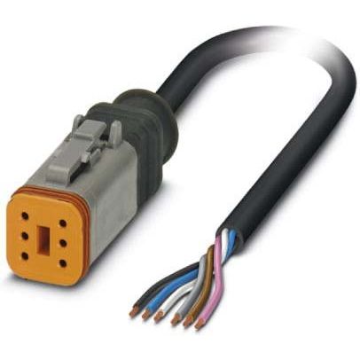 Phoenix Contact - Konfektioniertes Sensor-Aktor-Kabel Sensor-/Aktor-Kabel SAC-6P- 1,5-PUR/DTFS