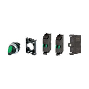 Eaton - Frontelement für Wahlschalter Leuchtwahltaste RMQ-Titan M22-WRLK3-#110925 rastend 2S grün