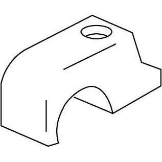 HKL - Nagelschelle (für Kabel) Top-Nagelschelle gr 1564 1-fach 2-4 − 100 Stück