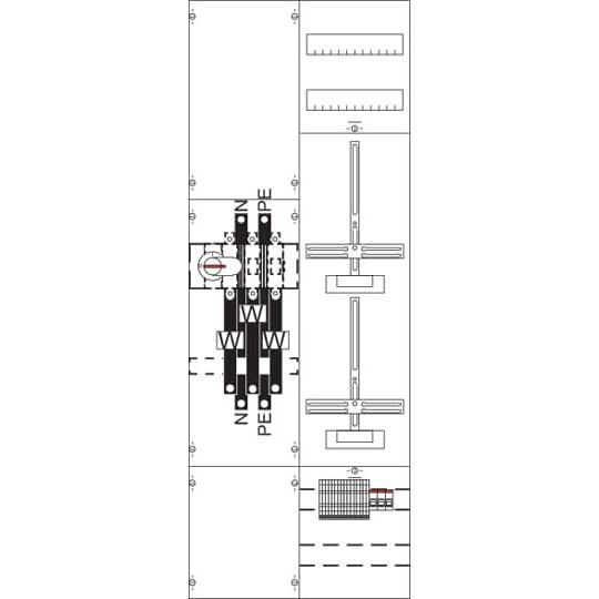 Striebel&John - Zählerfeld Mess-u.Wandlerfeld KA4207 komplett BH5