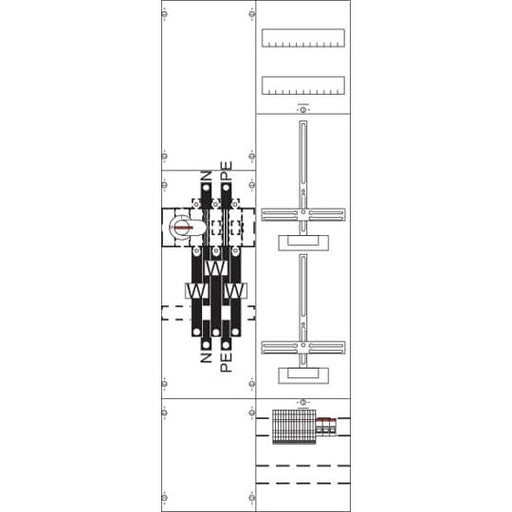 Striebel&John - Zählerfeld Mess-u.Wandlerfeld KA4207 komplett BH5