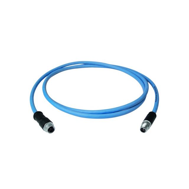 Telegärtner - Konfektionierte Leitung für steckbare Gebäudeinstallation STX M12x1-M12x1 VL 100017376 X-kod. Cat.6A(IEC)