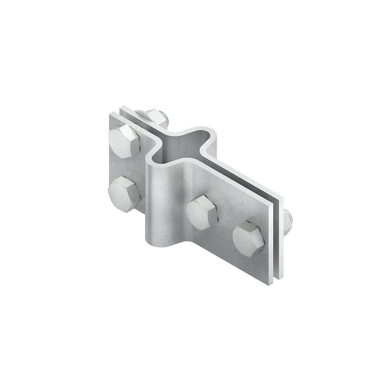 Niedax - Verbinder für Stiel/Profilschiene T-Verbinder VBIQ 80/140 (1Paar)