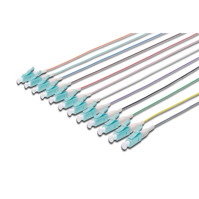 DIGITUS - LWL-Pigtail LC Fiber PigTail 2m,OM3 DK-25332-02/3 Loose Buffer, 50/125