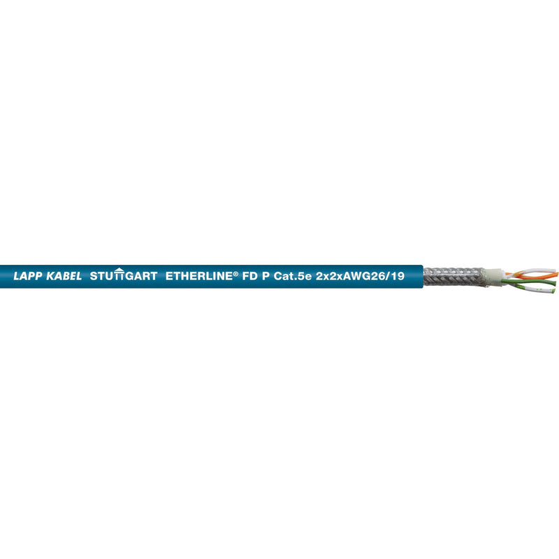 Lapp Kabel&Leitung - Daten- und Kommunikationskabel ETHERLINE FD P Cat.5e 2170289/500 2x2x26/19AWG − 500 Meter