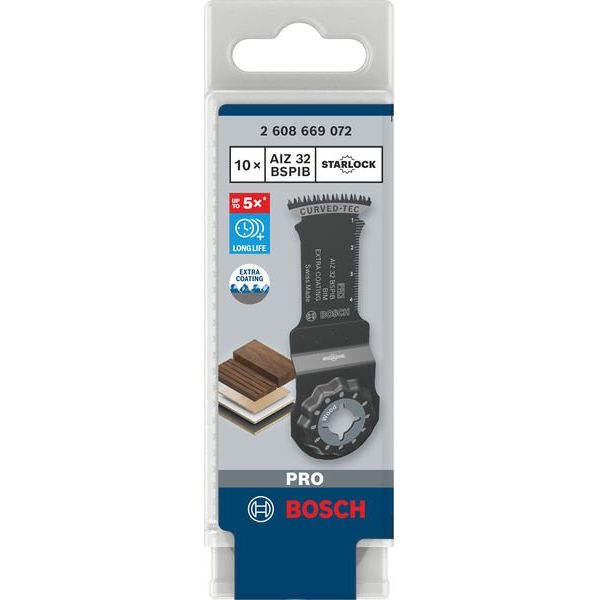 Bosch - Blatt für Oszillierer PRO AIZ 32 BSPIB Blatt für 2608669072VE(10) Multifunktionswerkze