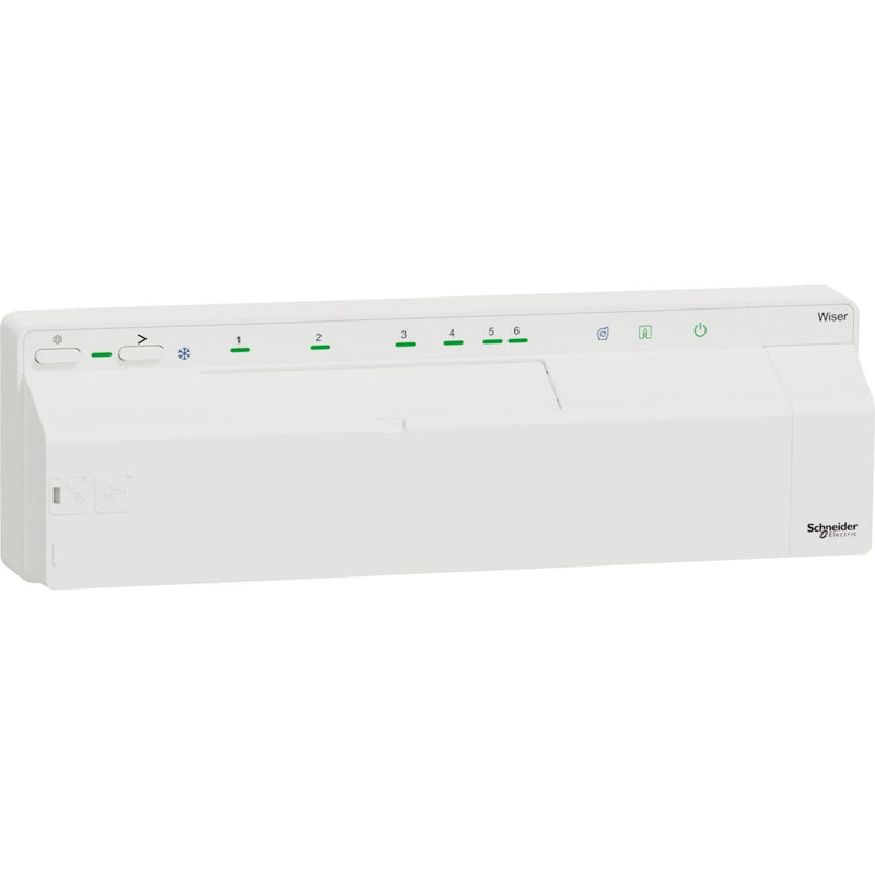 Schneider Electric - Bussystem-Ankoppler Wiser Verteilerleiste CCTFR6600 Fussbo.Heizen/Kühlen