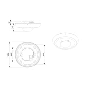 BEG Brück Electronic - Bussystem-Bewegungsmelder Präsenzmelder PD2N-KNX-ST-UP