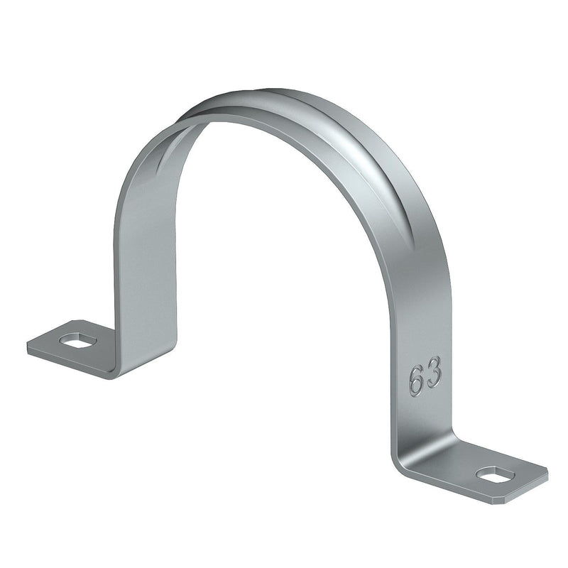 OBO Bettermann - Befestigungsschelle für Kabel/Rohre Befestigungsschelle 605 40 ALU − 50 Stück
