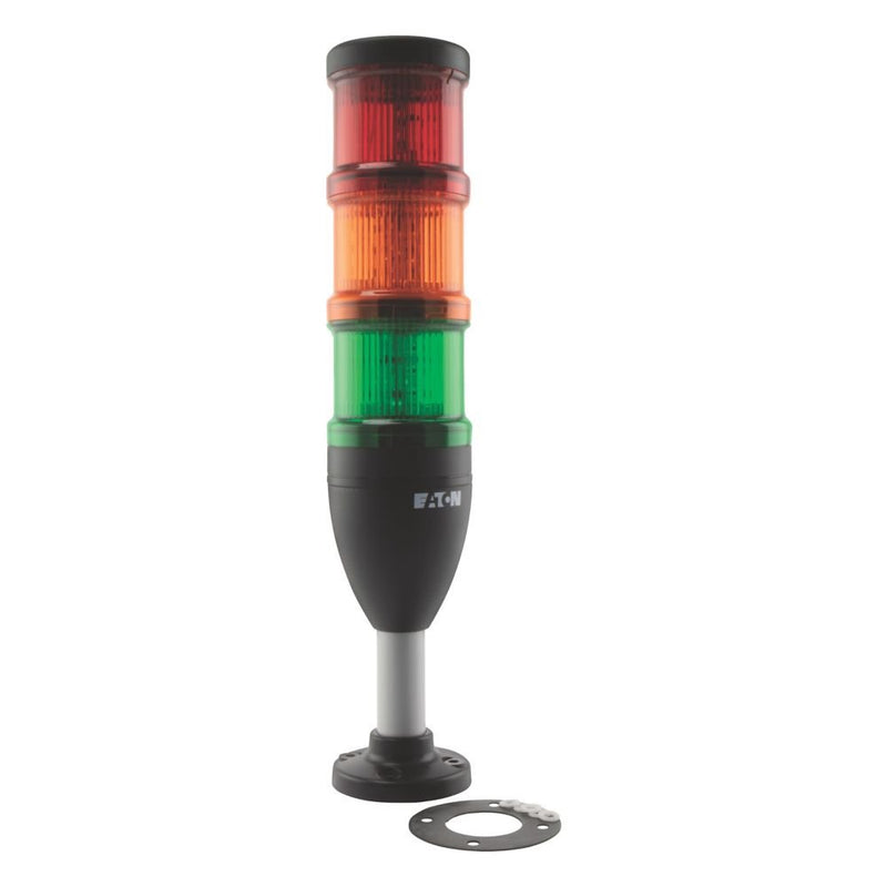Eaton - Signalsäule, Komplettgerät rot-orange- SL7-100-L-RAG-24LED grün LED 24V