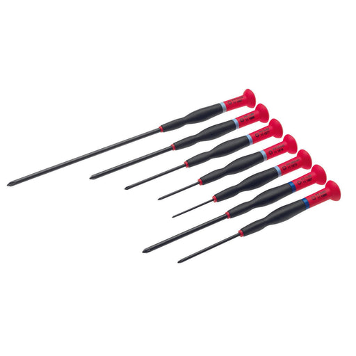 Cimco Werkzeuge - Schraubendreherset Präzisions-Schraubendreher 111909 Set 7-teilig
