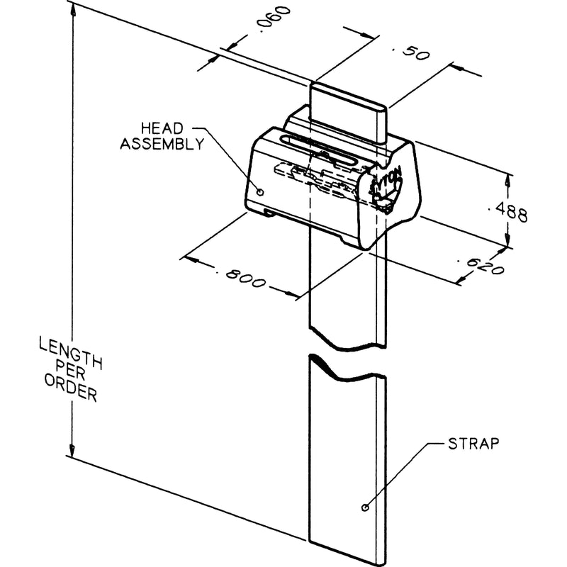 HellermannTyton - Kabelbinder 15m ELTY-POM-BK-I1 30 Köpfe