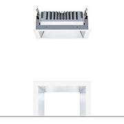 Zumtobel Group - Downlight/Strahler/Flutlicht LED-Deckeneinbauleuchte PANOS EVO #60815923 Q190L 840 230V AL WH