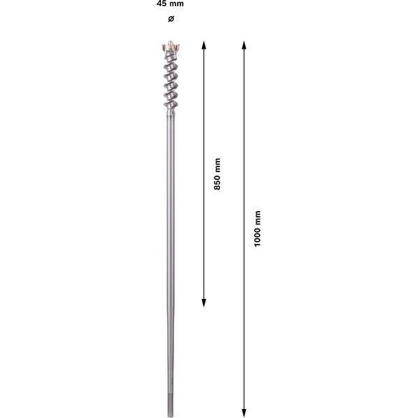 Bosch - Bohrer PRO SDS max-9 Break 1618596456 Through Bohrer 45 x