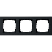 Gira - Abdeckrahmen 3f. sw 021309