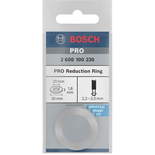 Bosch - Systemzubehör für Sägen (Akku/elektrisch/Druckluft) Reduzierring für PRO 2600100230 Kreissägeblatt 30 x