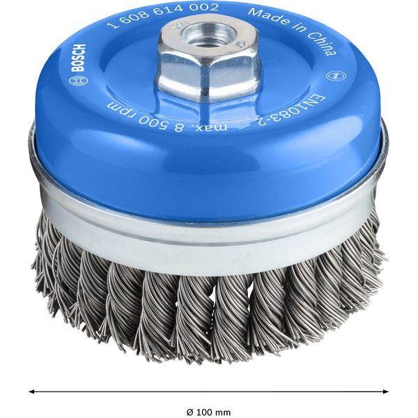 Bosch - Rotierende Drahtbürste PRO Metal heavy 1608614002 Topfbürste 100 x 0,8