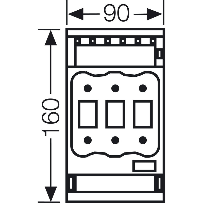 Hensel - Sicherungslasttrennschalter NH-Lasttrennschalter NH RT 00C Gr.00C