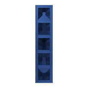 Jung - Abdeckrahmen Rahmen 5-fach LC 985 253 bleu outremer 59