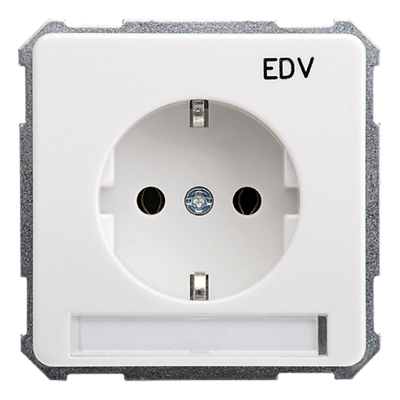 Elso - Steckdose UP-Steckdoseneinsatz EDV 205114 reinweiß