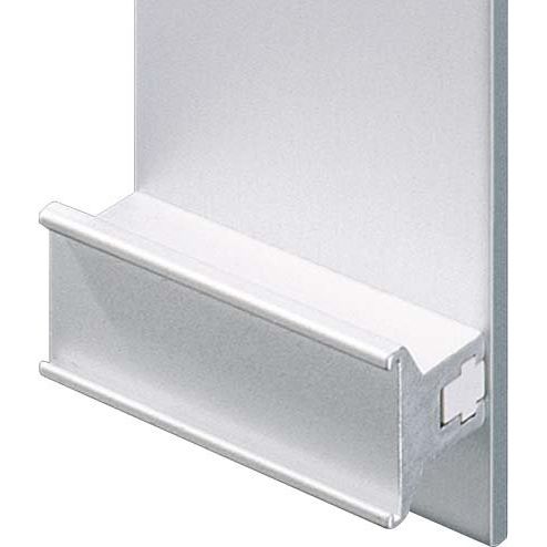 Heitec - Befestigungsteil für Baugruppe mit Rastermaß 482,6 mm (19 Zoll) Handgriff Typ-V 3685.600 Alu. 8TE