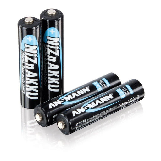 Hückmann - Akku NiZN 1,6V Micro AAA 135702(VE 4) 900mWh (4er Folie)