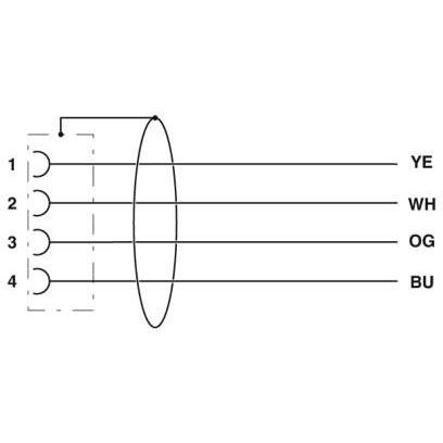 Phoenix Contact - Konfektioniertes Sensor-Aktor-Kabel Netzwerkkabel NBC-10,0-93B/FSD SCO