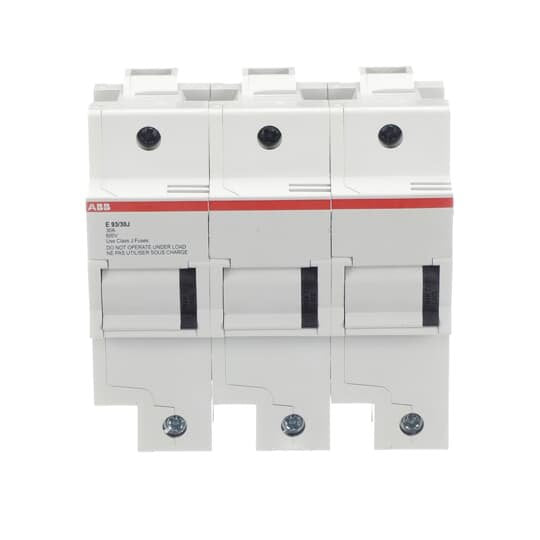 ABB Stotz S&J - Halter für zylindrische Sicherung Sicherungshalter E 93/30 J 30A In, 3 Pole
