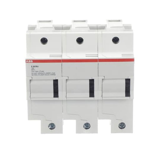 ABB Stotz S&J - Halter für zylindrische Sicherung Sicherungshalter E 93/30 J 30A In, 3 Pole